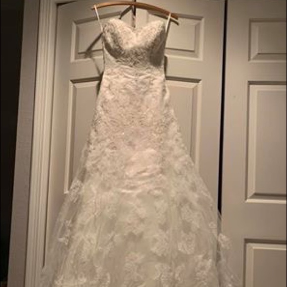 Cathedral style wedding grown